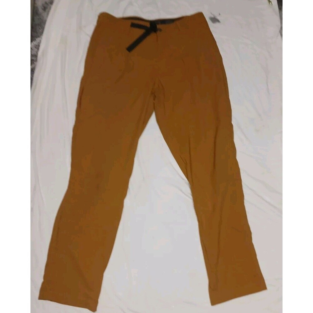 Avalanche Riley Stretch Woven Knit Hybred Pant Rust Hiking Jogging Unisex
